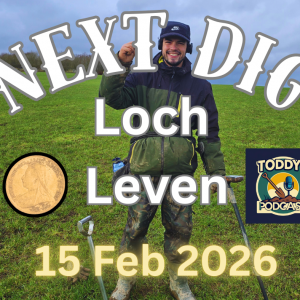 Next Dig Sunday 15 Feb 2026, Loch Leven